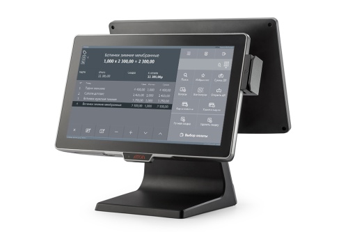 Сенсорный терминал АТОЛ JAZZ 16 (15.6" IPS, P-CAP, Intel Celeron J1900, SSD 64 GB, 4 GB DDR3L), без 