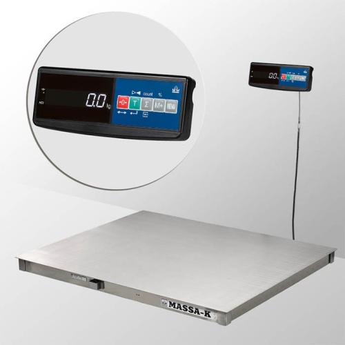 Весы платформенные 4D-PM.S-12/10A_1500 нержавеющая сталь